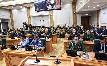Брифинг для военных атташе иностранных государств, аккредитованных в Российской Федерации