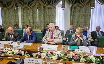 Заседание Комитета Совета Федерации по аграрно-продовольственной политике и природопользованию