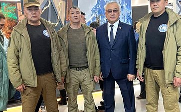 Баир Жамсуев принял участие в открытии Дня Забайкальского края на Международной выставке-форуме «Россия»