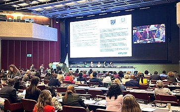 Сенаторы РФ приняли участие в заседании Постоянного комитета по вопросам демократии и прав человека. 151-я Ассамблея МПС