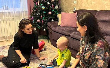 Маргарита Павлова приняла участие в ряде новогодних благотворительных акций