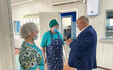 Андрей Базилевский посетил детский лагерь отдыха и оздоровления детей «Мир детства» в Мичуринском сельском поселении края
