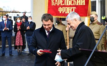 Игорь Зубарев принял участие в открытии Музея Карельского фронта в Беломорске