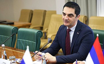 Константин Косачев встретился с Председателем Народной скупщины Республики Сербской (Босния и Герцеговина) Ненадом Стевандичем