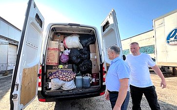 Игорь Мурог принял участие в отправке гуманитарной помощи военнослужащим из Рязанской области