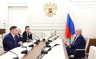 Встреча Андрея Клишаса с участниками конкурса «Лидеры России. Политика»