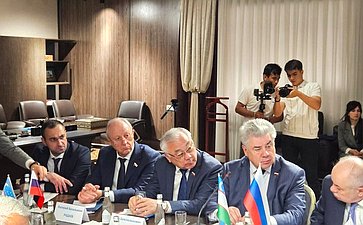 Заседание Межпарламентской Комиссии по сотрудничеству Совета Федерации и Сената Олий Мажлиса Республики Узбекистан