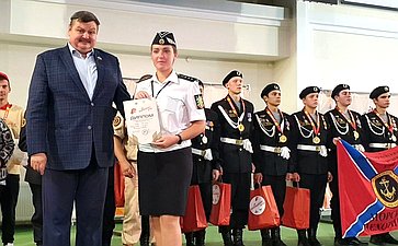 Сергей Колбин вручил дипломы и награды победителям конкурса «Юный водолаз»