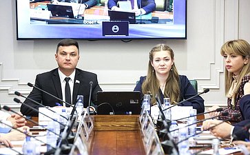 Заседание Совета Палаты молодых законодателей при СФ