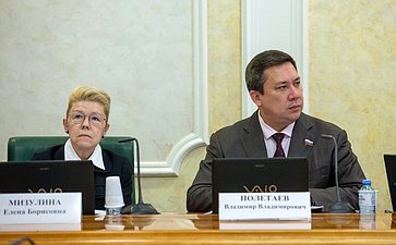 Елена Мизулина и Владимир Полетаев