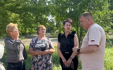 Игорь Кастюкевич посетил амбулаторию в селе Громовка Новотроицкого округа Херсонской области