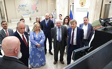 Открытие в Совете Федерации выставки «Робототехника в современном мире на примерах технологий отечественного производителя Когнитив Пилот»