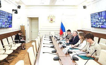 Рабочее заседание Совета Палаты молодых законодателей при Совете Федерации