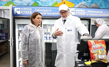 Юлия Лазуткина и Иван Новиков посетили Стерлитамак и ознакомились с опытом Республики Башкортостан по возрождению молочных кухонь