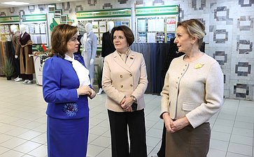 Заместитель Председателя Совета Федерации Инна Святенко посетила предприятие «Камволь»