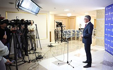 Пресс-подход Губернатора Тульской области Дмитрия Миляева