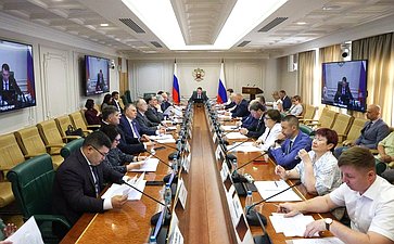 Заседание Комитета Совета Федерации по аграрно-продовольственной политике и природопользованию
