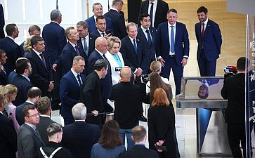 Открытие в Совете Федерации выставки Министерства энергетики РФ «Векторы развития энергетики — импульс для будущего России»