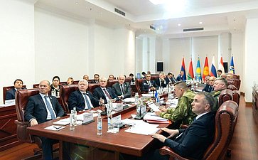 Заседание координационного совещания председателей комитетов по обороне и безопасности парламентов государств членов ОДКБ при Совете Парламентской Ассамблеи Организации Договора о коллективной безопасности