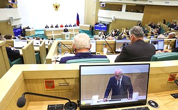 596-е заседание Совета Федерации
