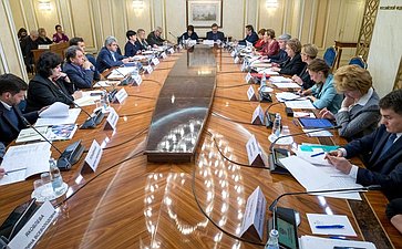 Заседание Временной рабочей группы Совета при Президенте РФ по реализации государственной политики в сфере защиты семьи и детей