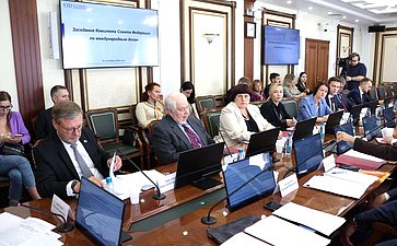 Заседание Комитета Совета Федерации по международным делам