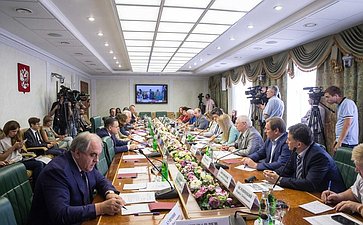 В Совете Федерации состоялось заседание Комитета общественной поддержки жителей Юго-Востока Украины-17