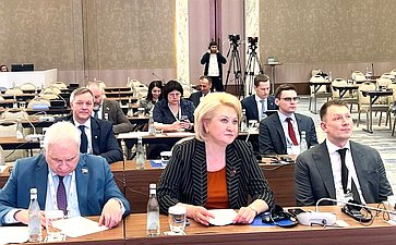 Сенаторы приняли участие в мероприятиях 150-й Ассамблеи МПС