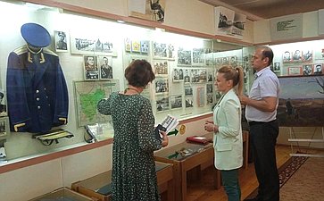 Ирина Кожанова с рабочим визитом посетила Дорогобужский район Смоленской области