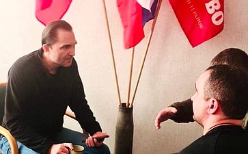 Андрей Хапочкин встретился с представителями регионального отделения Всероссийской общественной организации ветеранов «Боевое братство»