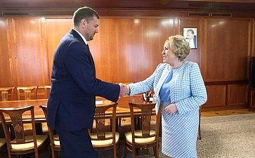 Валентина Матвиенко и губернатор Запорожской области обсудили особенности социально-экономического развития региона
