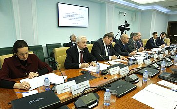 Совещание Комитета СФ по международным делам совместно с Комитетом СФ по обороне и безопасности