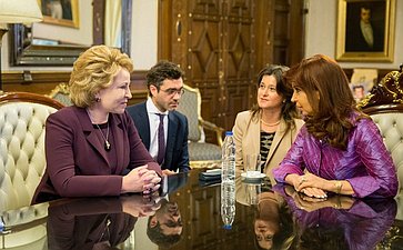Официальный визит делегации СФ в Аргентину