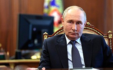 Президент России Владимир Путин