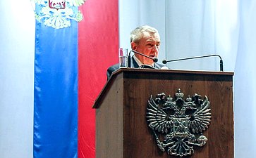 В. Бекетов принял участие в отчетном сборе Кубанского казачьего войска, прошедшем в Краснодаре