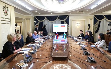 Встреча Председателя Совета Федерации Валентины Матвиенко с Помощником Президента Республики Узбекистан Саидой Мирзиёевой