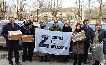 Вячеслав Григорьев принял участие в формировании и отправке груза для нужд участников СВО и жителей подшефного Северодонецка