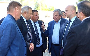 В ходе поездки сенаторы РФ посетили объекты инженерной инфраструктуры и экологии