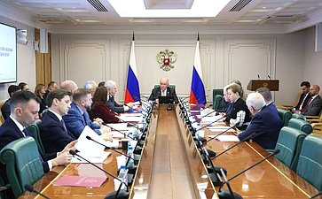 Заседание Комитета Совета Федерации по международным делам