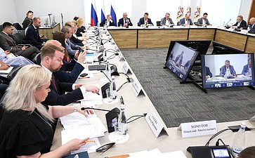 Совместное заседание российского и белорусского организационных комитетов по подготовке и проведению ХII Форума регионов России и Беларуси