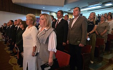 Ольга Бас в ходе поездки в регион приняла участие в торжественном мероприятии