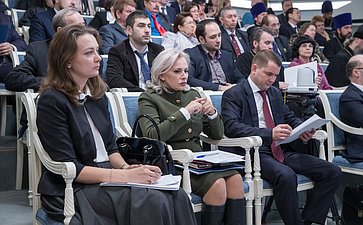 Заседание секции  «Церковь, общество, государство, межрелигиозное сотрудничество» в рамках IV Рождественских парламентских встреч в СФ»