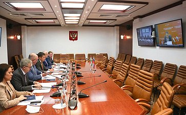 Рабочее совещание Организационного комитета VII Межпарламентского форума «Россия -Таджикистан: потенциал межрегионального сотрудничества»