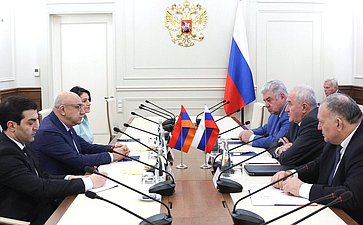 Vladimir Bulavin meets with Armenian Ambassador to Russia Gurgen Arsenyan