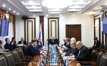 Заседание Комитета Совета Федерации по обороне и безопасности
