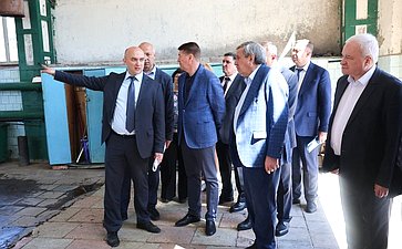 В ходе поездки сенаторы РФ посетили объекты инженерной инфраструктуры и экологии