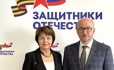 Олег Цепкин посетил отделение фонда «Защитники Отечества» в Челябинской области