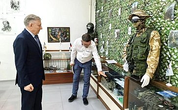 Александр Варфоломеев посетил филиал Государственного фонда «Защитники Отечества» по Республике Бурятия