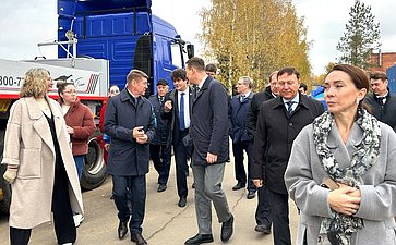 Сенаторы осмотрели городские канализационные очистные сооружения