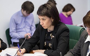 Т. Лебедева Расширенное заседание Комитета Совета Федерации по социальной политике